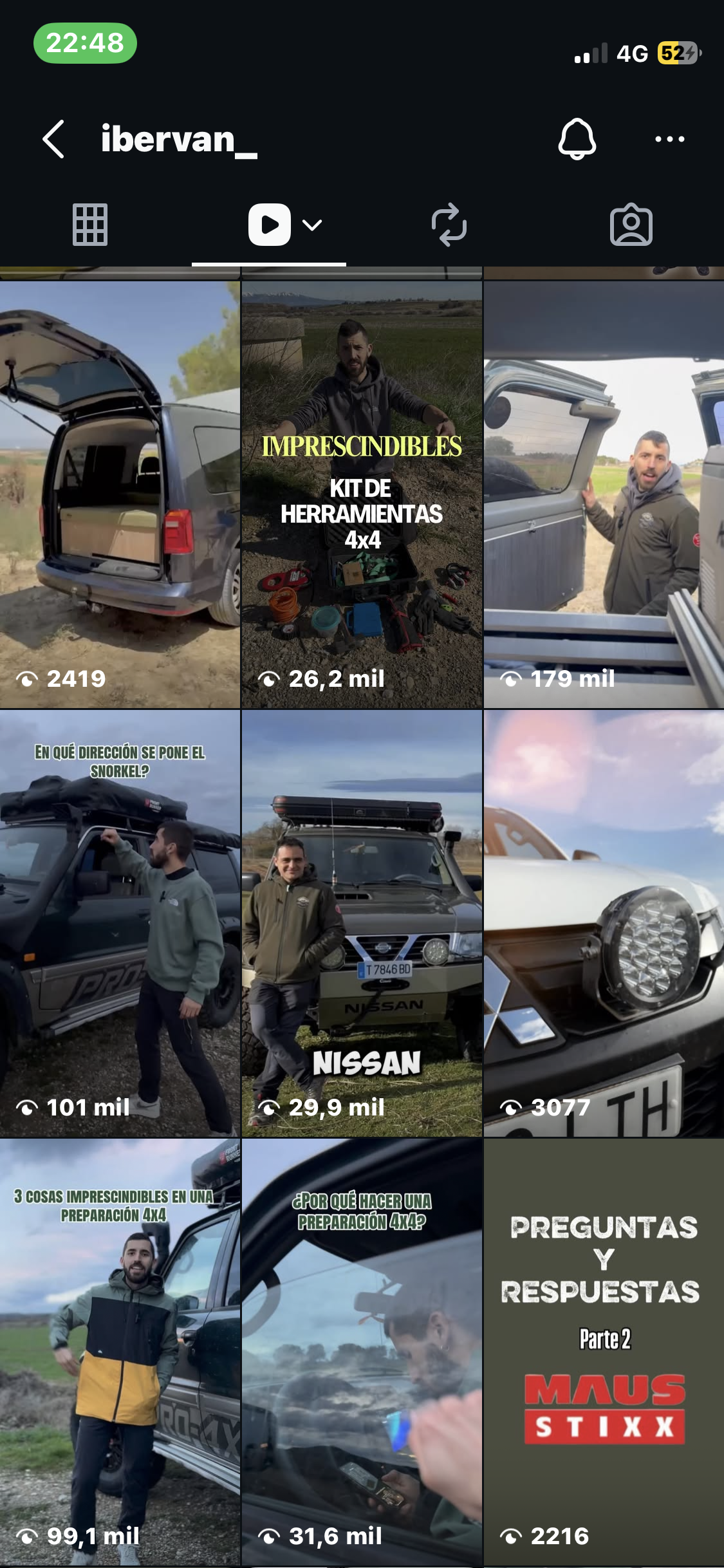 IBERVAN · selección de material del proyecto